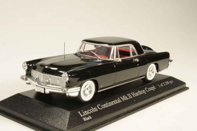 Lincoln Continental Mk2 1956, musta